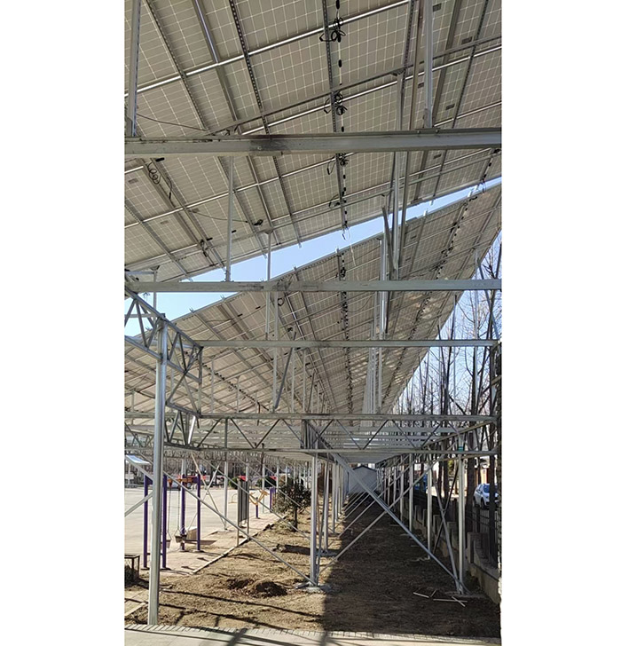 光伏施工底部結構圖